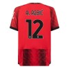 Maglia ufficiale AC Milan A. Rebic 12 Casa 2023-24 per Uomo
